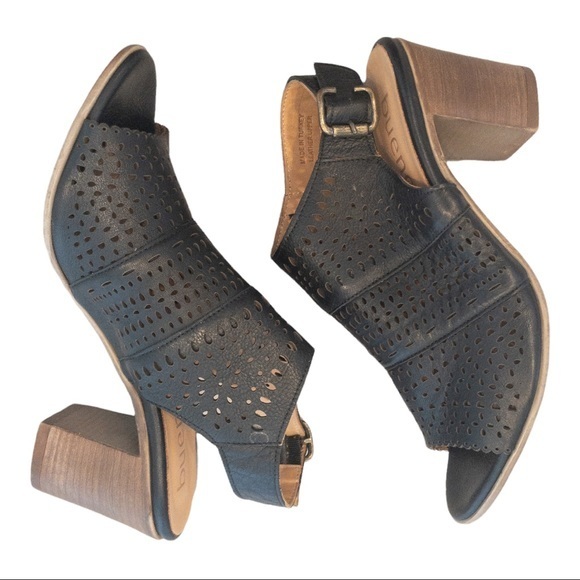 BUENO Upton Peep Toe Sandals in Black - Size 40 - Picture 4 of 8